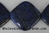 CNL528 15.5 inches 30*30mm diamond natural lapis lazuli gemstone beads