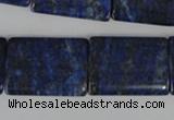 CNL546 15.5 inches 18*25mm flat tube natural lapis lazuli gemstone beads