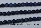 CNL601 15.5 inches 6mm faceted round natural lapis lazuli gemstone beads