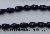 CNL615 15.5 inches 6*10mm teardrop natural lapis lazuli gemstone beads