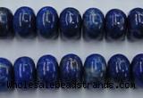 CNL725 15.5 inches 9*15mm rondelle natural lapis lazuli gemstone beads