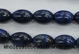 CNL895 15.5 inches 10*14mm rice natural lapis lazuli gemstone beads