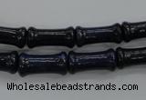 CNL913 15.5 inches 8*18mm bone natural lapis lazuli gemstone beads