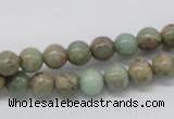 CNS01 16 inches 8mm round natural serpentine jasper beads wholesale