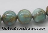 CNS04 16 inches 16mm round natural serpentine jasper beads wholesale