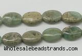 CNS11 16 inches 10*14mm oval natural serpentine jasper beads