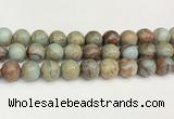 CNS336 15.5 inches 16mm round serpentine jasper beads wholesale