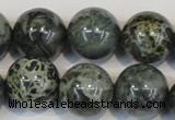 CNS404 15.5 inches 12mm round natural serpentine jasper beads