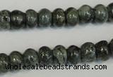 CNS410 15.5 inches 4*6mm rondelle natural serpentine jasper beads