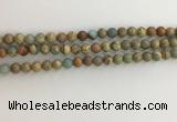 CNS701 15.5 inches 6mm round serpentine jasper beads wholesale