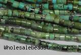 CNT215 15.5 inches 2.5*3mm heishi natural turquoise beads wholesale