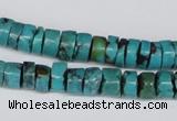 CNT23 16 inches 4-9mm heishi natural turquoise beads wholesale