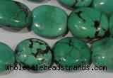 CNT266 15.5 inches 18*20mm nuggets natural turquoise beads wholesale