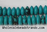 CNT364 15.5 inches 5*12mm rondelle turquoise beads wholesale