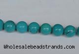 CNT39 16 inches 4mm round turquoise beads wholesale