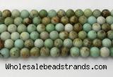 CNT417 15.5 inches 8mm round mongolian turquoise beads wholesale