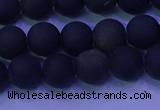 COB277 15.5 inches 4mm round matte golden obsidian beads wholesale