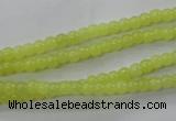 COJ101 15.5 inches 4mm round olive jade beads wholesale