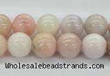 COP05 15.5 inches 12mm round natural pink opal beads wholesale