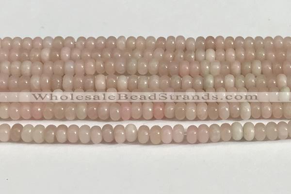 COP1236 15.5 inches 2.5*4mm rondelle Chinese pink opal beads