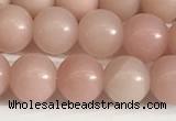 COP1242 15.5 inches 8mm round Chinese pink opal beads