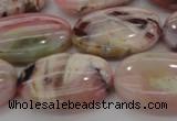 COP1277 15.5 inches 18*25mm oval natural pink opal gemstone beads