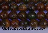 COP1362 15.5 inches 8mm round African green opal beads wholesale