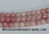 COP151 15.5 inches 6mm round pink opal gemstone beads wholesale