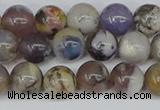 COP1512 15.5 inches 8mm round amethyst sage opal beads wholesale