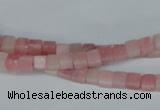 COP157 15.5 inches 4*4mm cube pink opal gemstone beads wholesale