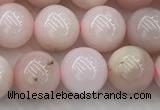 COP1781 15.5 inches 8mm round pink opal gemstone beads