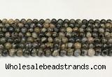 COP1801 15.5 inches 6mm round grey opal beads wholesale