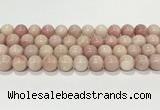 COP1824 15.5 inches 12mm round Chinese pink opal gemstone beads wholesale