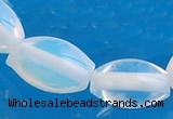 COP40 6*10mm translucent rice opal gemstone beads Wholesale