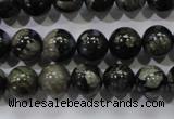 COP454 15.5 inches 10mm round natural grey opal gemstone beads