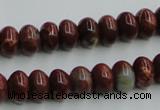 COP519 15.5 inches 6*10mm rondelle red opal gemstone beads wholesale