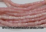 COP57 15.5 inches 2.5*3.5mm column natural pink opal gemstone beads