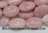 COP65 15.5 inches 14*18mm oval natural pink opal gemstone beads