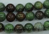 COP653 15.5 inches 10mm round green opal gemstone beads wholesale