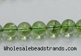 COQ01 16 inches 10mm round dyed olive quartz beads wholesale