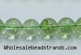 COQ02 16 inches 12mm round dyed olive quartz beads wholesale