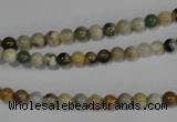 COS160 15.5 inches 4mm round ocean stone beads wholesale