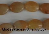 COV101 15.5 inches 12*16mm oval pink aventurine beads wholesale