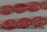 COV110 15.5 inches 12*16mm oval cherry quartz beads wholesale