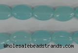 COV61 15.5 inches 10*14mm oval candy jade beads wholesale