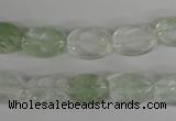 COV92 15.5 inches 10*14mm oval watermelon green beads wholesale