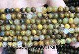 CPB1051 15.5 inches 6mm round golden pietersite beads wholesale