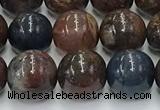 CPB1072 15.5 inches 8mm round peter stone beads wholesale