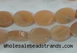 CPI101 15.5 inches 11*14mm oval pink aventurine jade beads