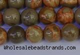 CPJ463 15.5 inches 10mm round African picture jasper beads